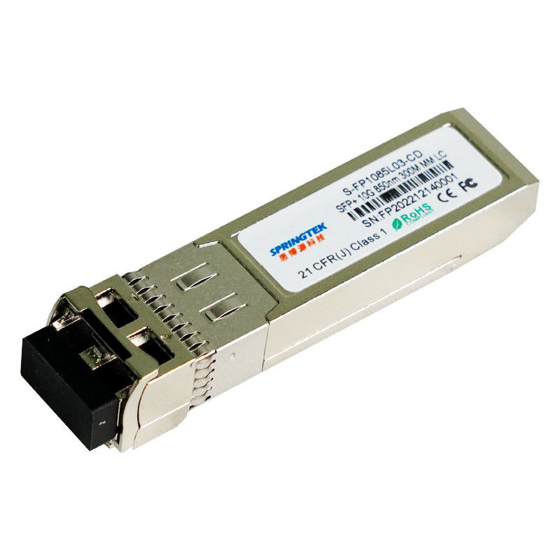 Transceiver optyczny 10G SFP+SR, złącze LC, 850nm do 300m nad MMF