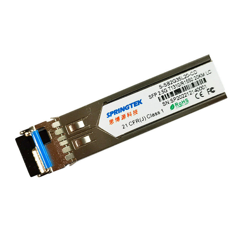 SFP BIDI 20km OEM LC 2.5G T1310/R1550nm Moduł nadajnika optycznego z DDM