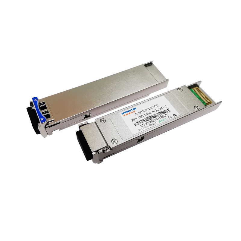 Brocade Cisco Juniper Alcatel 10G XFP Transceiver 1310nm LR 20km Podwójny światłowód jednomodowy